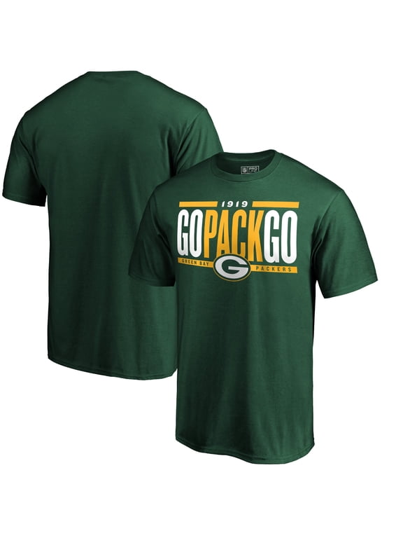 Men's Green Green Bay Packers Hometown Refresh Go Pack Go T-Shirt
