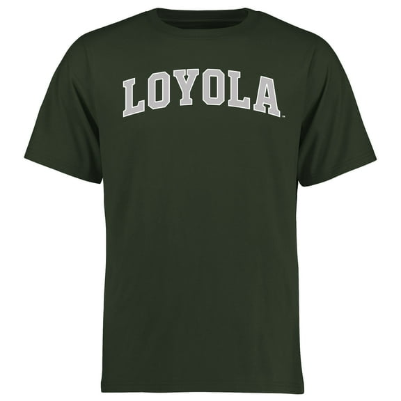 Men's Green Loyola University Maryland Greyhounds Everyday T-Shirt