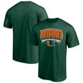 thumbnail image 1 of Men's  Green Miami Hurricanes Campus Visit T-Shirt, 1 of 3