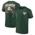 thumbnail image 1 of Men's Green Miami Hurricanes College Football Playoff 2026 Fiesta Bowl Champions Scoring Drive T-Shirt, 1 of 3