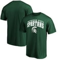 thumbnail image 1 of Men's  Green Michigan State Spartans Steady T-Shirt, 1 of 3