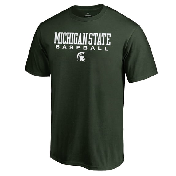 Men's Green Michigan State Spartans Team Unity Baseball T-Shirt