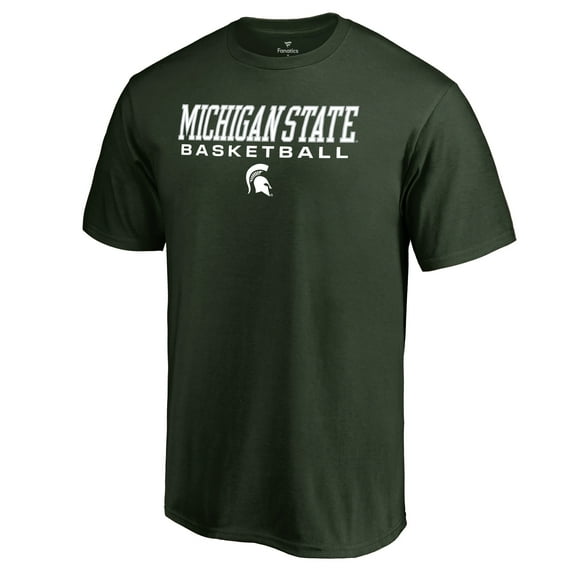 Men's Green Michigan State Spartans Team Unity Basketball T-Shirt
