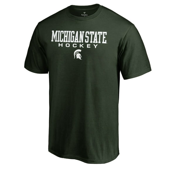 Men's Green Michigan State Spartans Team Unity Hockey T-Shirt
