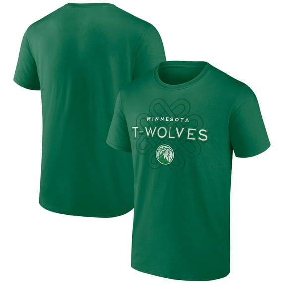 Men's Green Minnesota Timberwolves Celtic Knot T-Shirt