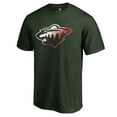 thumbnail image 1 of Men's Green Minnesota Wild Gradient Logo T-Shirt, 1 of 4
