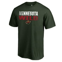 Men's Green Minnesota Wild Iconic Collection Fade Out T-Shirt