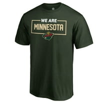 Men's Green Minnesota Wild Iconic Collection We Are T-Shirt