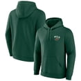 thumbnail image 1 of Men's  Green Minnesota Wild Team Lockup Pullover Hoodie, 1 of 3