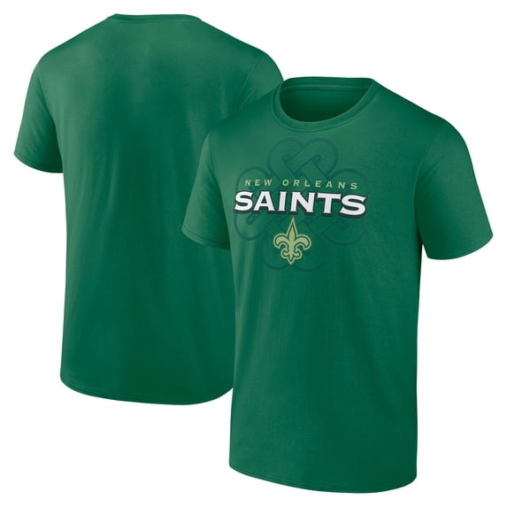 Men's Green New Orleans Saints Celtic Luck T-Shirt