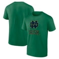 thumbnail image 1 of Men's Green Notre Dame Fighting Irish Logo T-Shirt, 1 of 3