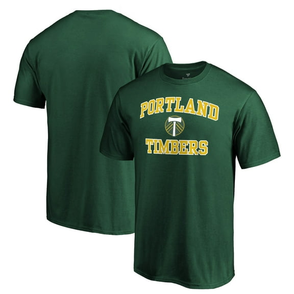 Men's Green Portland Timbers Heart and Soul T-Shirt