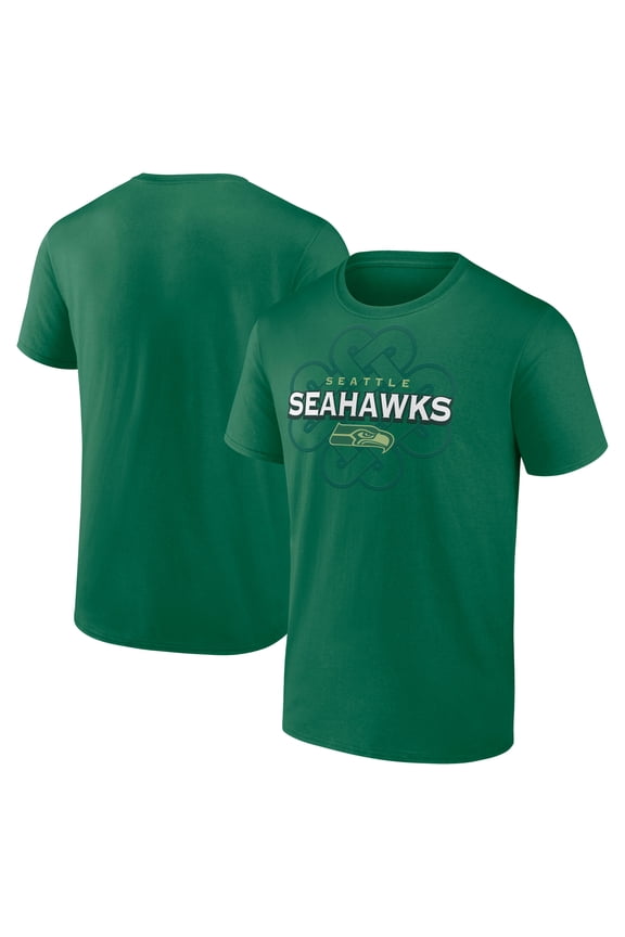Men's Green Seattle Seahawks Celtic Luck T-Shirt