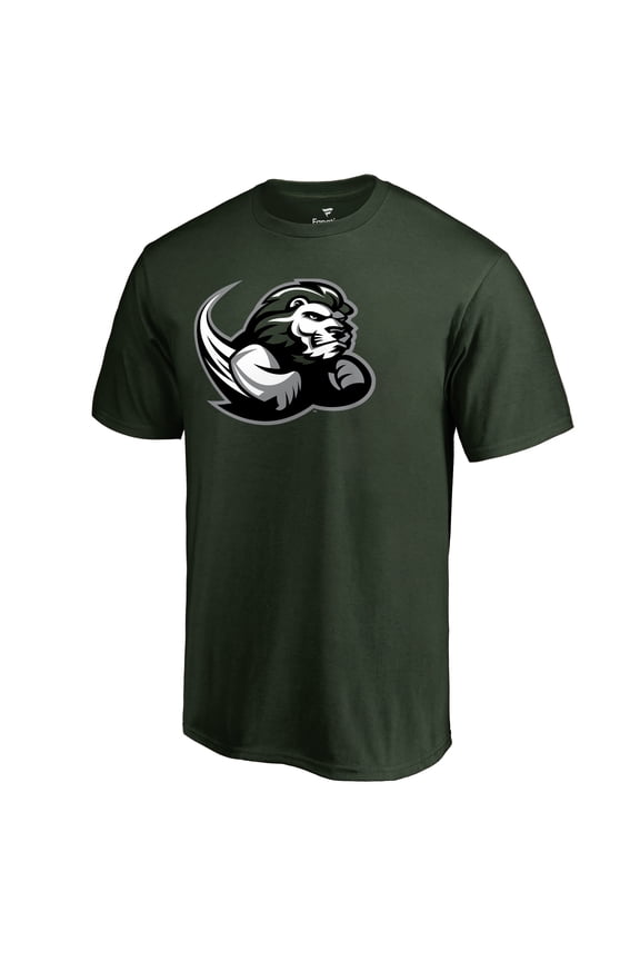 Men's Green Slippery Rock Pride Random Logo One T-Shirt