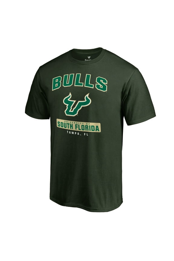 Men's Green South Florida Bulls Campus Icon T-Shirt