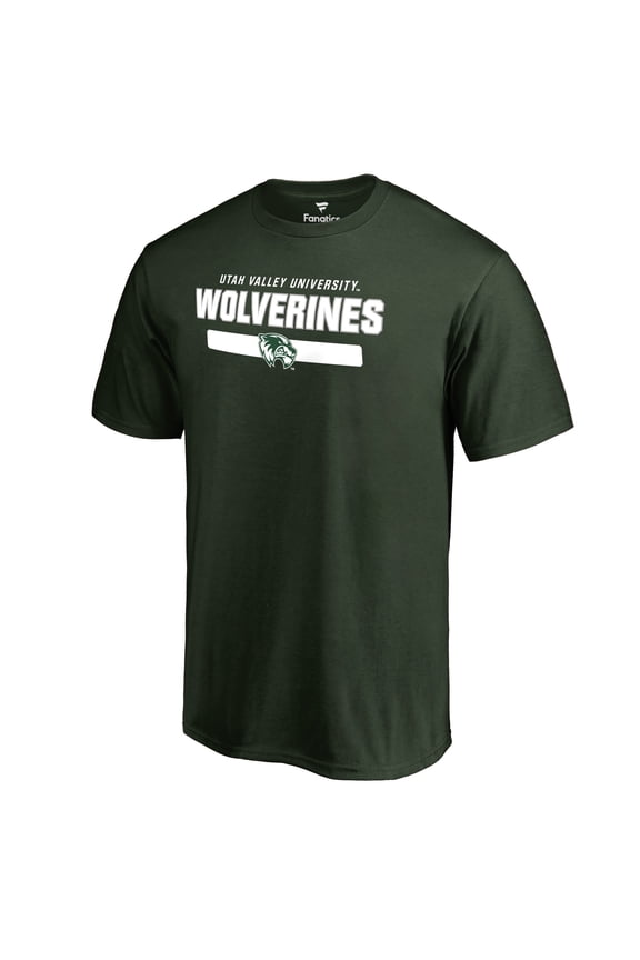 Men's Green Utah Valley Wolverines Team Strong T-Shirt