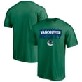 thumbnail image 1 of Men's Green Vancouver Canucks Gain Ground T-Shirt, 1 of 4