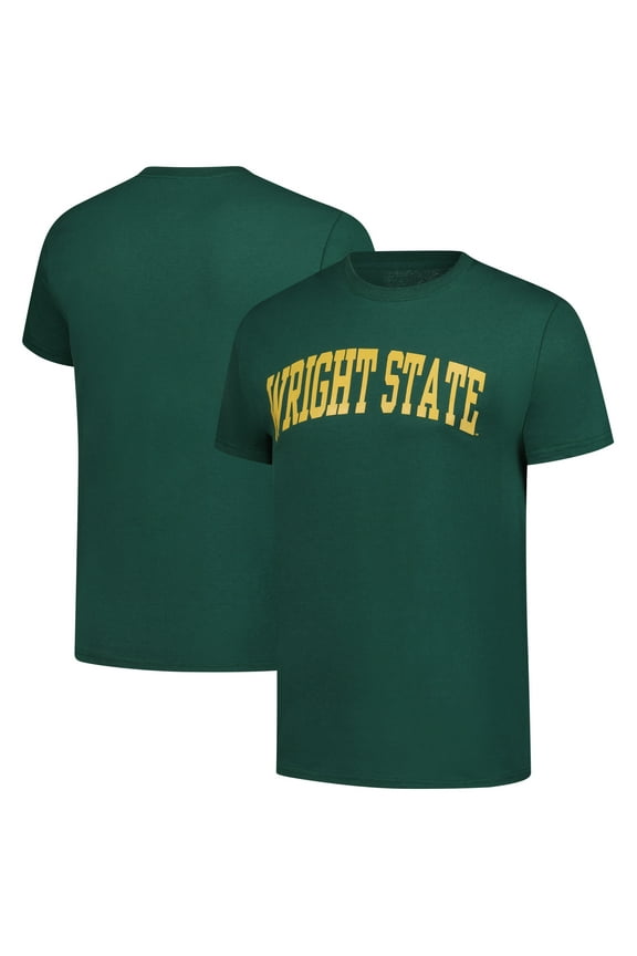 Men's Green Wright State Raiders Arched Wordmark T-Shirt