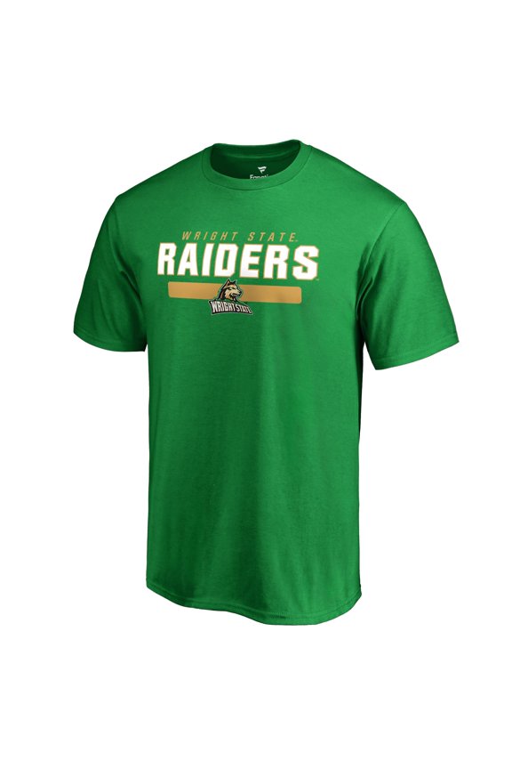 Men's Green Wright State Raiders Team Strong Logo T-Shirt