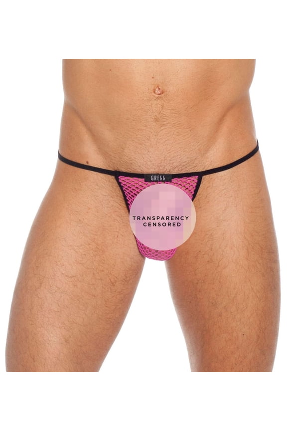 Men's Gregg Homme 110214 Beyond Doubt G-String (Magenta S)