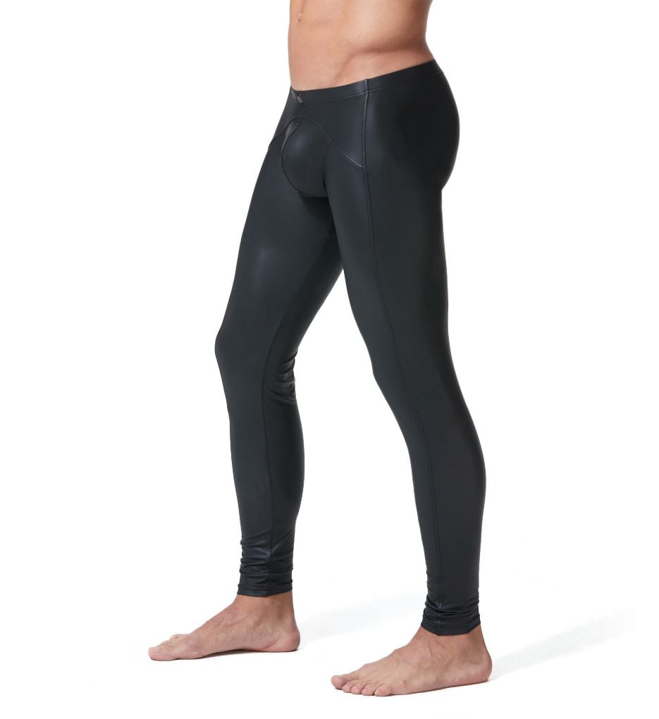 mens leather leggings