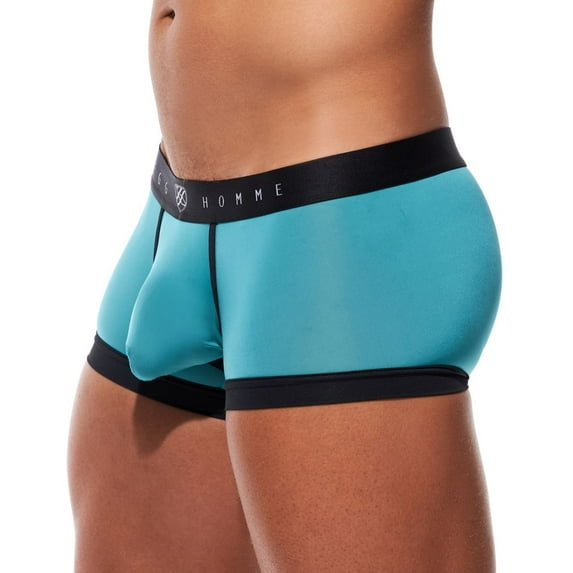 Men's Gregg Homme 152705 Room-Max Large Pouch Trunk (Teal L)
