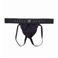 thumbnail image 1 of Men's Gregg Homme 152734 Room-Max Large Pouch Jock (Black L), 1 of 1