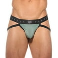 thumbnail image 1 of Men's Gregg Homme 152734 Room-Max Large Pouch Jock (Olive S), 1 of 1