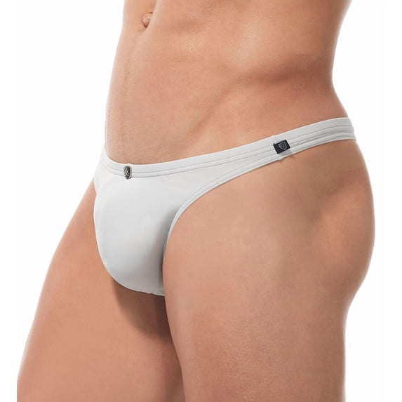 Men's Gregg Homme 170625 Caliente Swim Thong (Grey L)