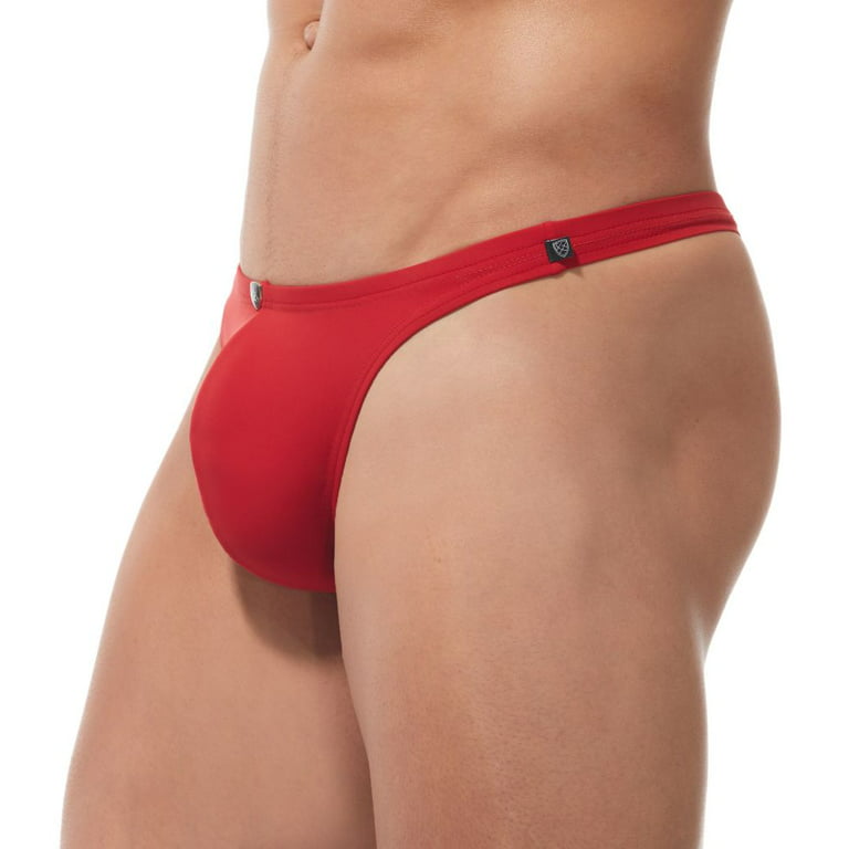 Men's Gregg Homme 170625 Caliente Swim Thong (Red XL) 