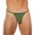 thumbnail image 1 of Men's Gregg Homme 190414 Yoga Breathable String Thong (Olive L), 1 of 1