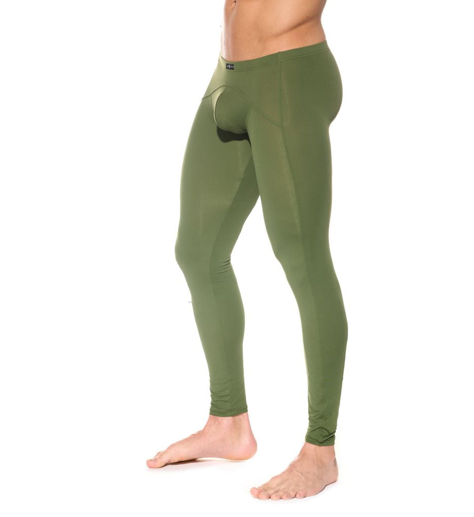 Men's Gregg Homme 190426 Yoga Breathable Legging (Olive M)