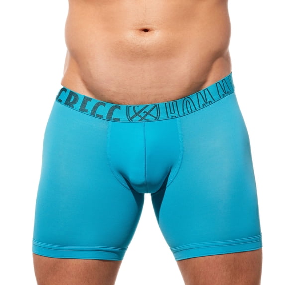 Men's Gregg Homme 190455 Yoga Breathable Gym Short (Aqua L)