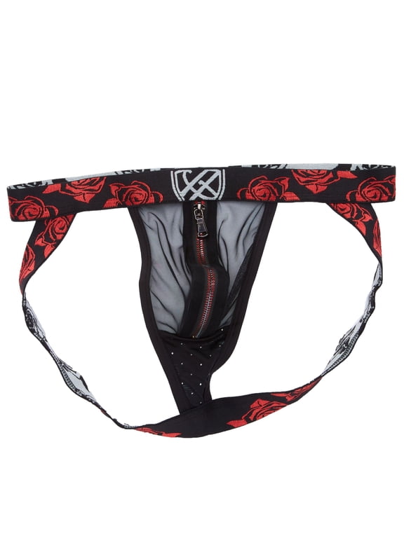 Men's Gregg Homme 200034 Thorn Jockstrap (Black S)