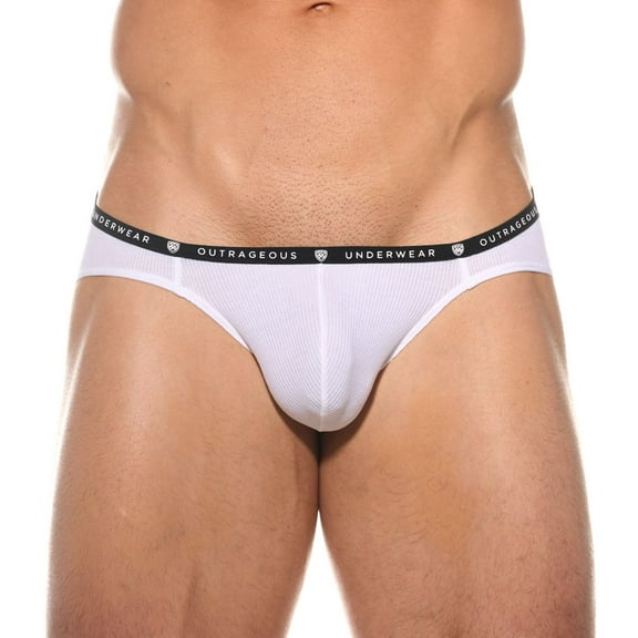 Men's Gregg Homme 201103 Base-X Micromodal Brief (White S)