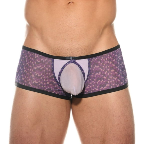 Men's Gregg Homme 201205 Bare Mini-Maximizer Sheer Trunk (Lilac L)