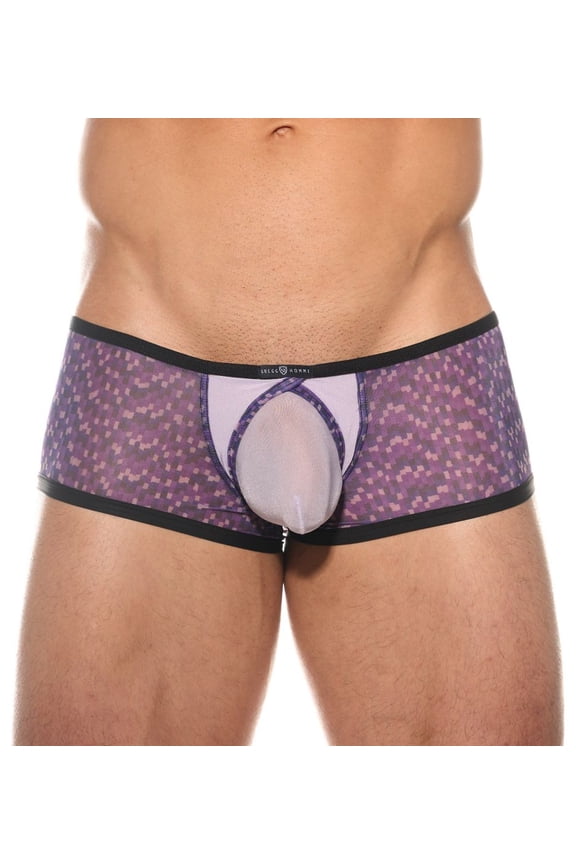 Men's Gregg Homme 201205 Bare Mini-Maximizer Sheer Trunk (Lilac M)