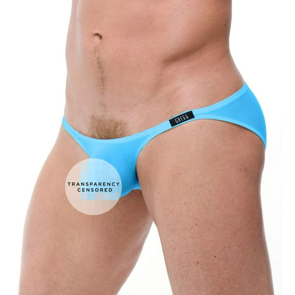 Men's Gregg Homme 87403 Torridz Hyperstretch Low Rise Brief (Aqua XL)
