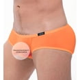 thumbnail image 1 of Men's Gregg Homme 87405 Torridz Hyperstretch Low Rise Trunk (Orange XL), 1 of 1