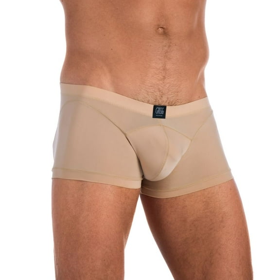 Men's Gregg Homme 95505 Virgin Stretch Microfiber Boxer Brief (Nude XL)
