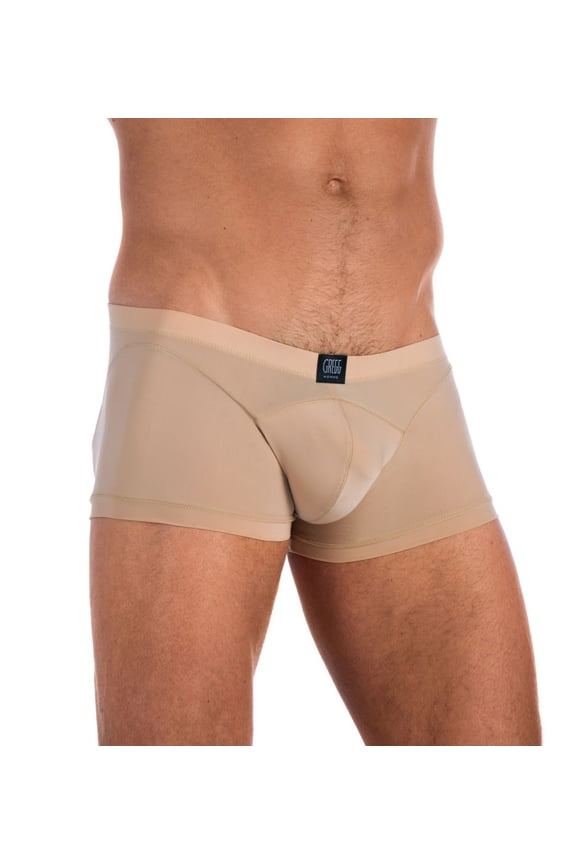 Men's Gregg Homme 95505 Virgin Stretch Microfiber Boxer Brief (Nude XL)