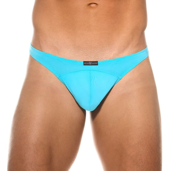 Men's Gregg Homme 96104 Wonder Microfiber Low Rise Thong (Aqua S)