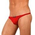 thumbnail image 1 of Men's Gregg Homme 96104 Wonder Microfiber Low Rise Thong (Red L), 1 of 4