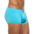 thumbnail image 1 of Men's Gregg Homme 96105 Wonder Microfiber Low Rise Trunk (Aqua XL), 1 of 1