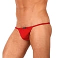 thumbnail image 1 of Men's Gregg Homme 96114 Wonder Microfiber Low Rise G-String (Red M), 1 of 4