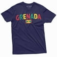thumbnail image 1 of Men's Grenada Shirt Grenada Patriotic Shirt Grenadian Gifts Grenada Traveler Shirt Grenada Lover Tee (Large Navy Blue), 1 of 7