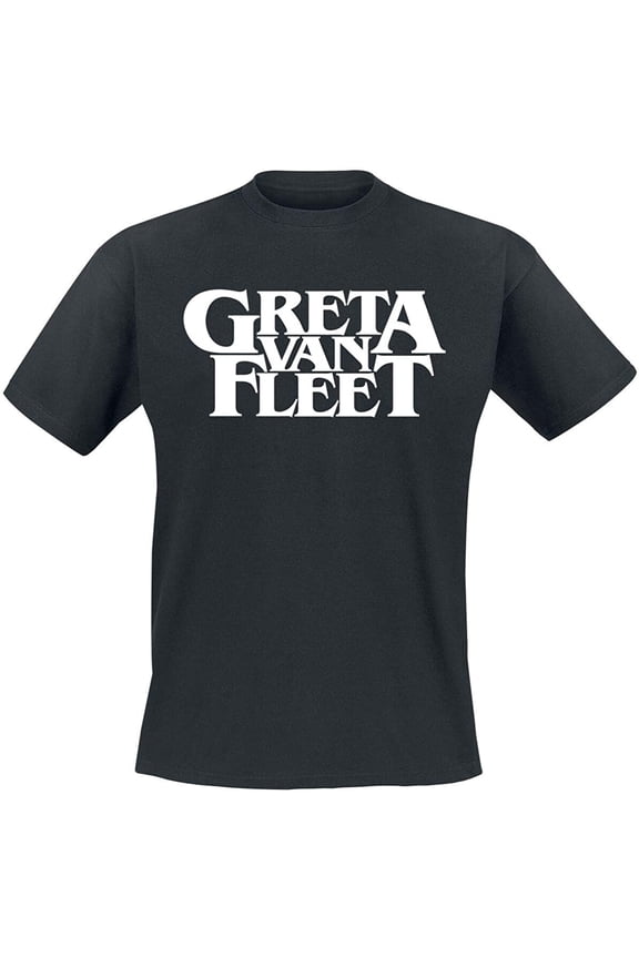 Men's Greta Van Fleet Logo T-shirt XX-Large Black