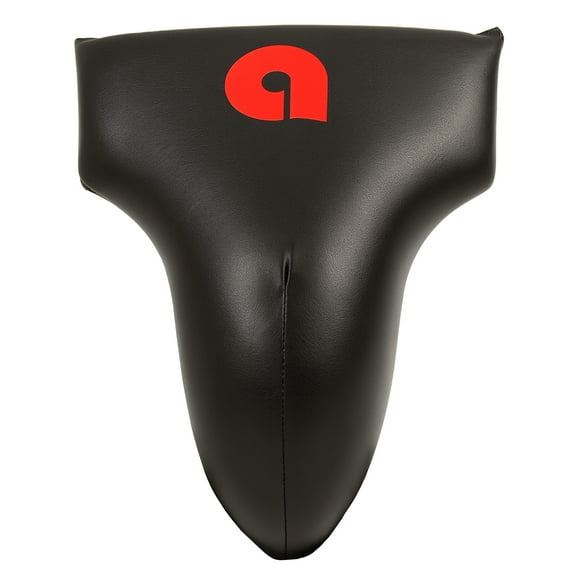 Boxing MMA Groin & Abdominal Protector, High-Density EVA Foam, PU Leather Shell, Deep Cup Protection, Lightweight & Comfortable for Boxing, Kickboxing, Muay Thai & Contact Sports, Large