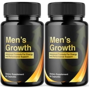 Mens Growth Advanced Formula Pills All Natural Vitamin Supplement MensGrowth 120 Capsules
