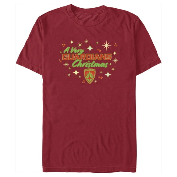 Men's Guardians of the Galaxy Holiday Special A Very Guardians Christmas  Graphic Tee Cardinal X Large